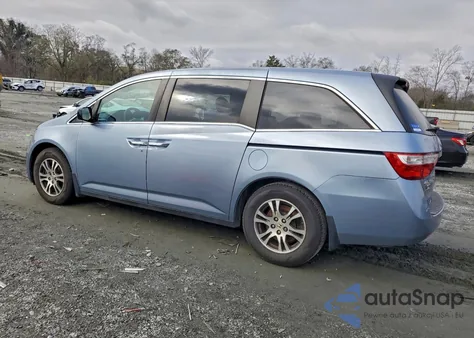 2012 Honda Odyssey Ex из США, поврежденный, VIN 5FNRL5H42CB098778